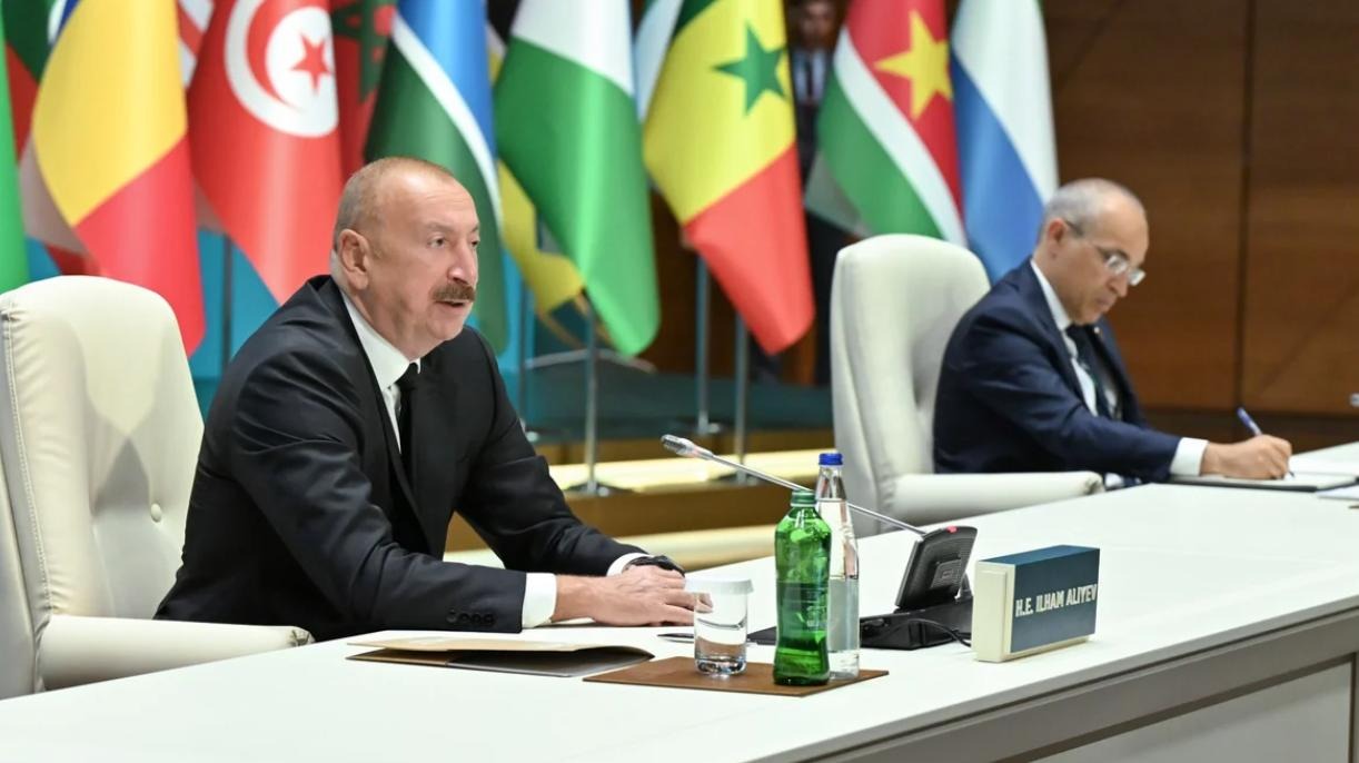 Aliyev accused the OSCE Minsk Group of failing to resolve the Karabakh conflict