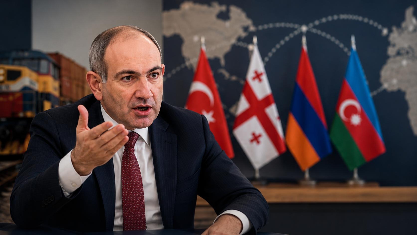 Пашинян заявил об укреплении торговых отношений с Турцией, Грузией и Азербайджаном