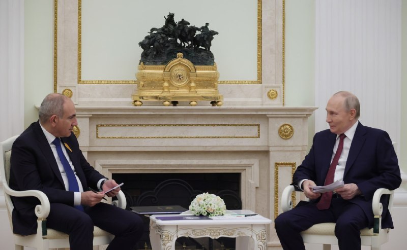 Putin congratulated Pashinyan on his birthday