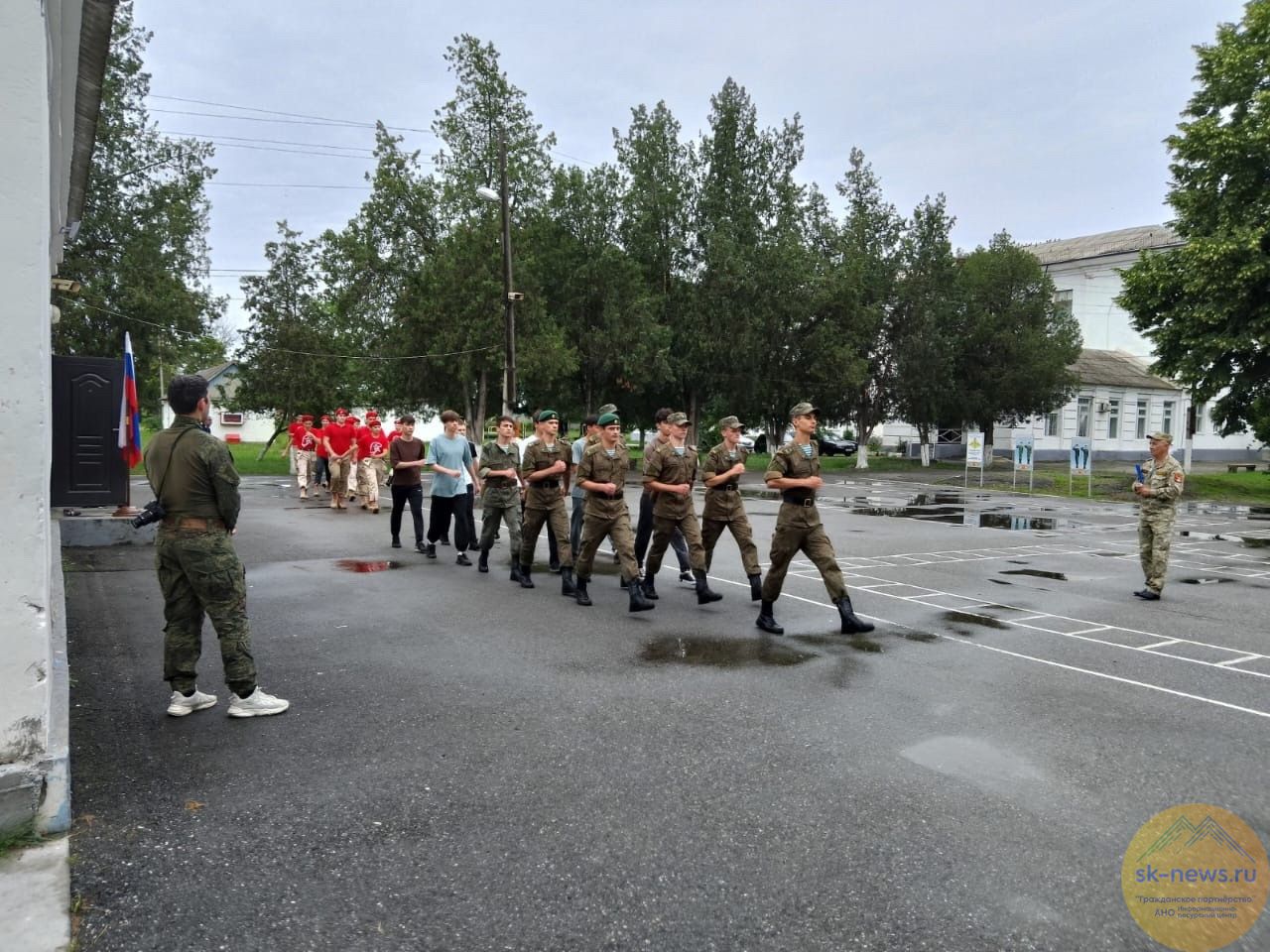 In the Kabardino-Balkarian Republic, veterans of the SVO (Soldiers' Military Forces) are teaching schoolchildren military training