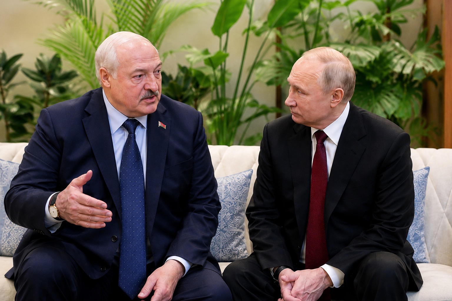 Лукашенко вслед за Путиным предостерег Армению от „украинского сценария“