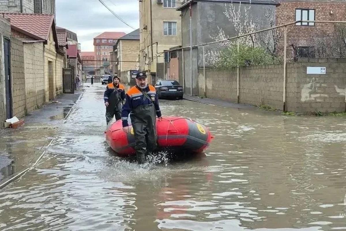 A Dagestani athlete complained about the lack of compensation for flood-damaged housing