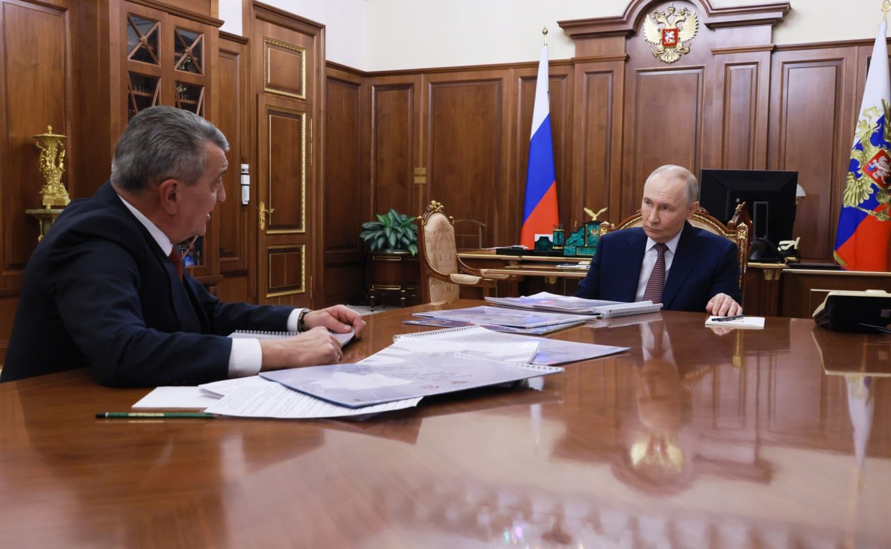 Глава Северной Осетии Меняло подтвердил высокий уровень безработицы в республике на встрече с Путиным