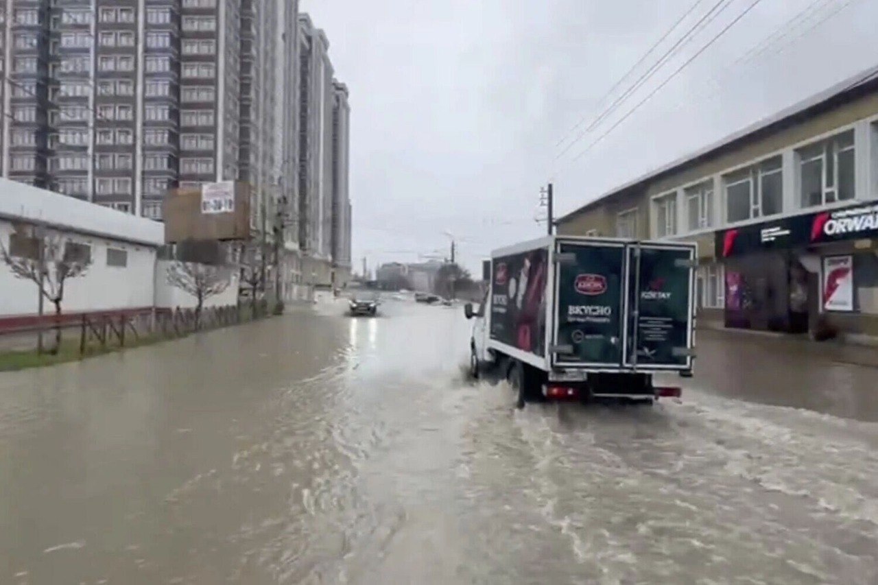 In Makhachkala, over 300 people have been evacuated from flooded homes due to natural disasters