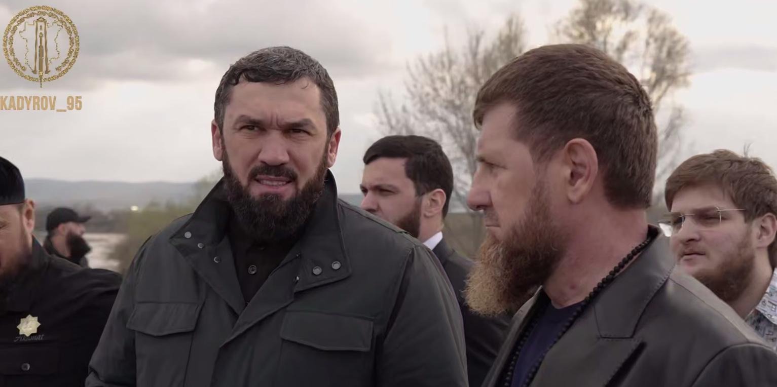 Ramzan Kadyrov Reports on Flood Relief