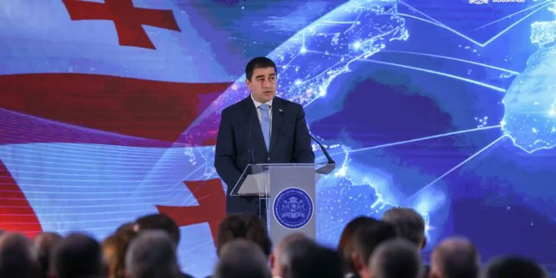Papuashvili rejected the EU's role as a guarantor of international order