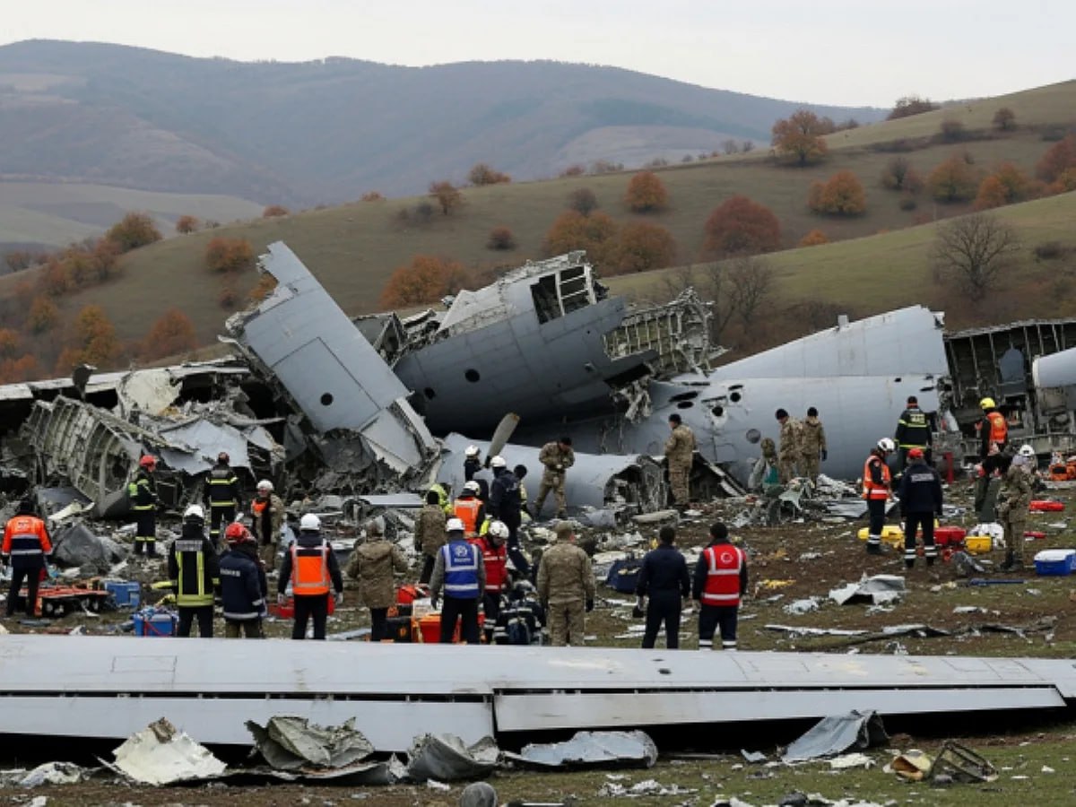 Появились новые сведения о крушении турецкого военного самолета в Грузии