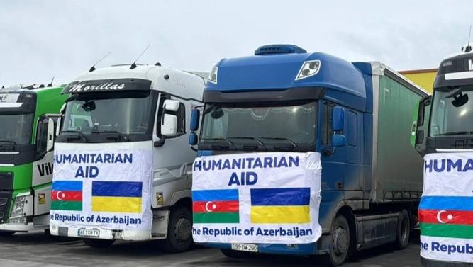 Azerbaijan sent more aid to Ukraine