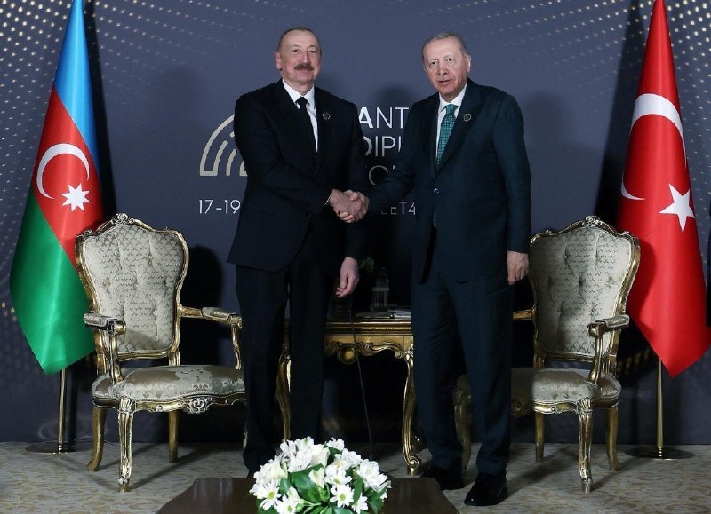 Erdogan and Aliyev discussed strengthening ties between Turkey and Azerbaijan