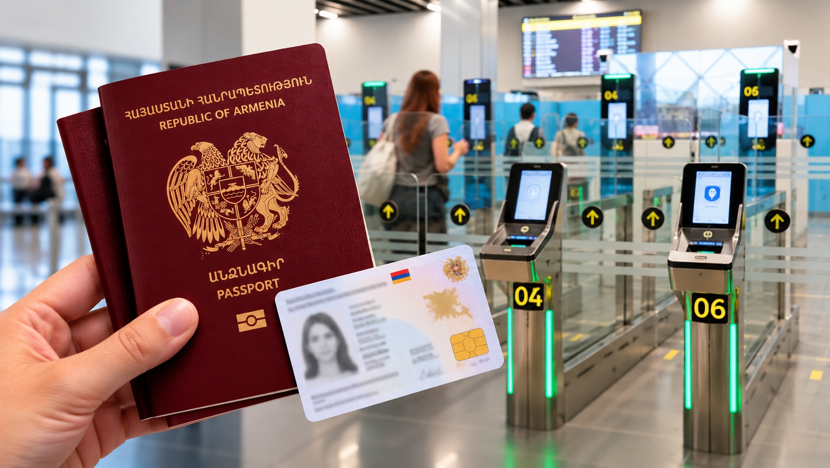 В Армении с 1 ноября начнут выдавать новые биометрические паспорта и ID-карты