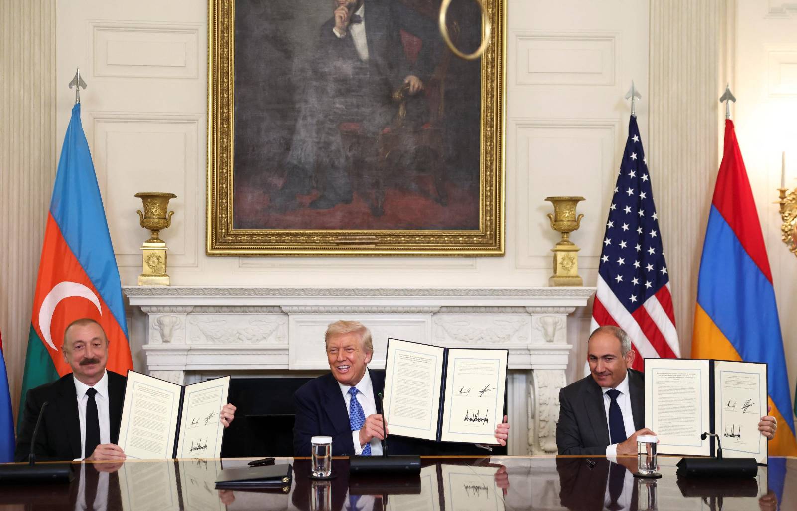 US, Armenia and Azerbaijan say peace process has made progress