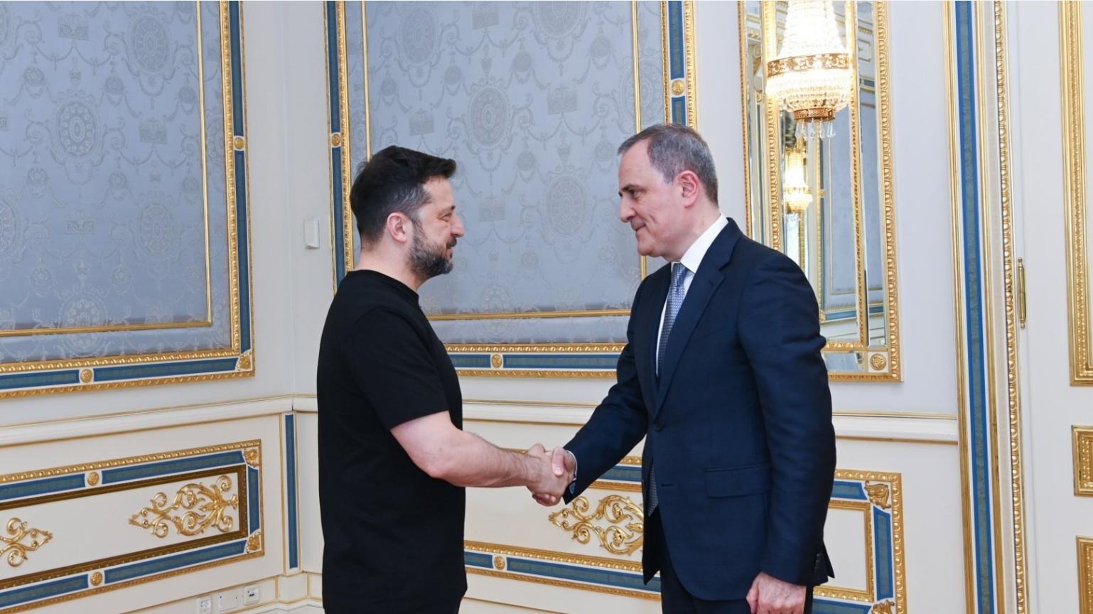 Зеленский принял главу МИД Азербайджана: в центре переговоров — оборона и энергетика