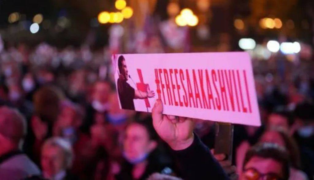 Georgia’s Interior Ministry Denies National Movement Permission for Saakashvili Support Rally on Anniversary of His Arrest