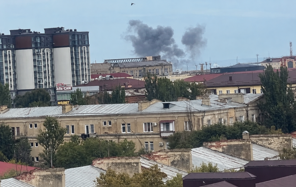 Exilenova+: Explosion rocks Kaspiysk, Dagestan, near the port