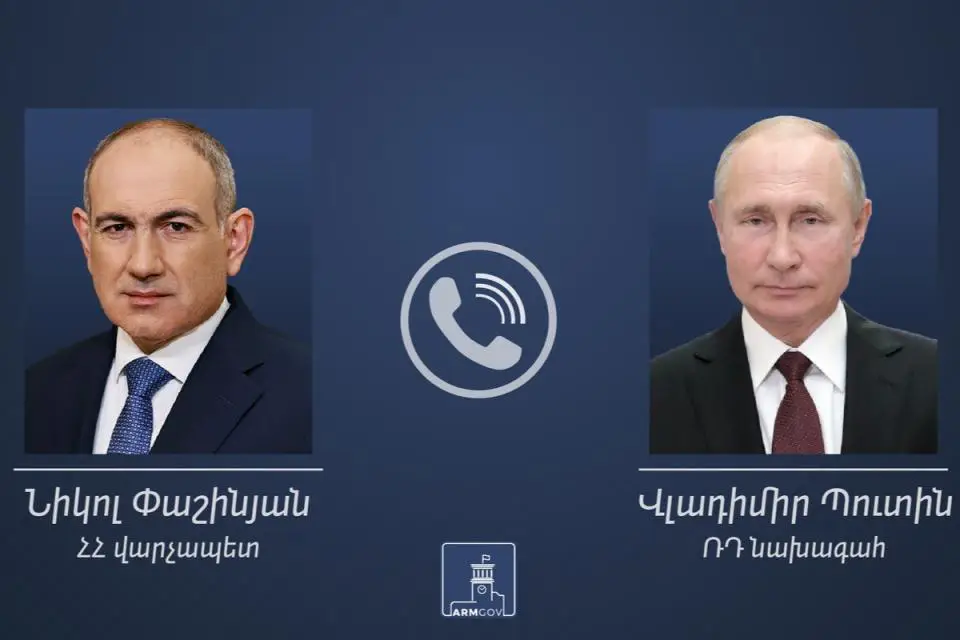 Pashinyan Asks Putin to Resolve Armenian Export Issues and Explains Armenia's Stance on the EU