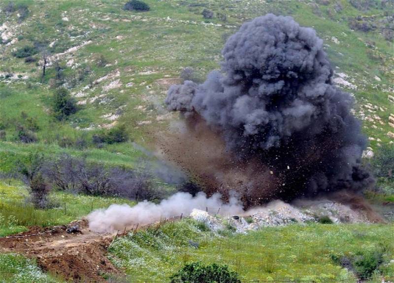 Bulldozer hits mine in Azerbaijan’s Khojavend district; two injured