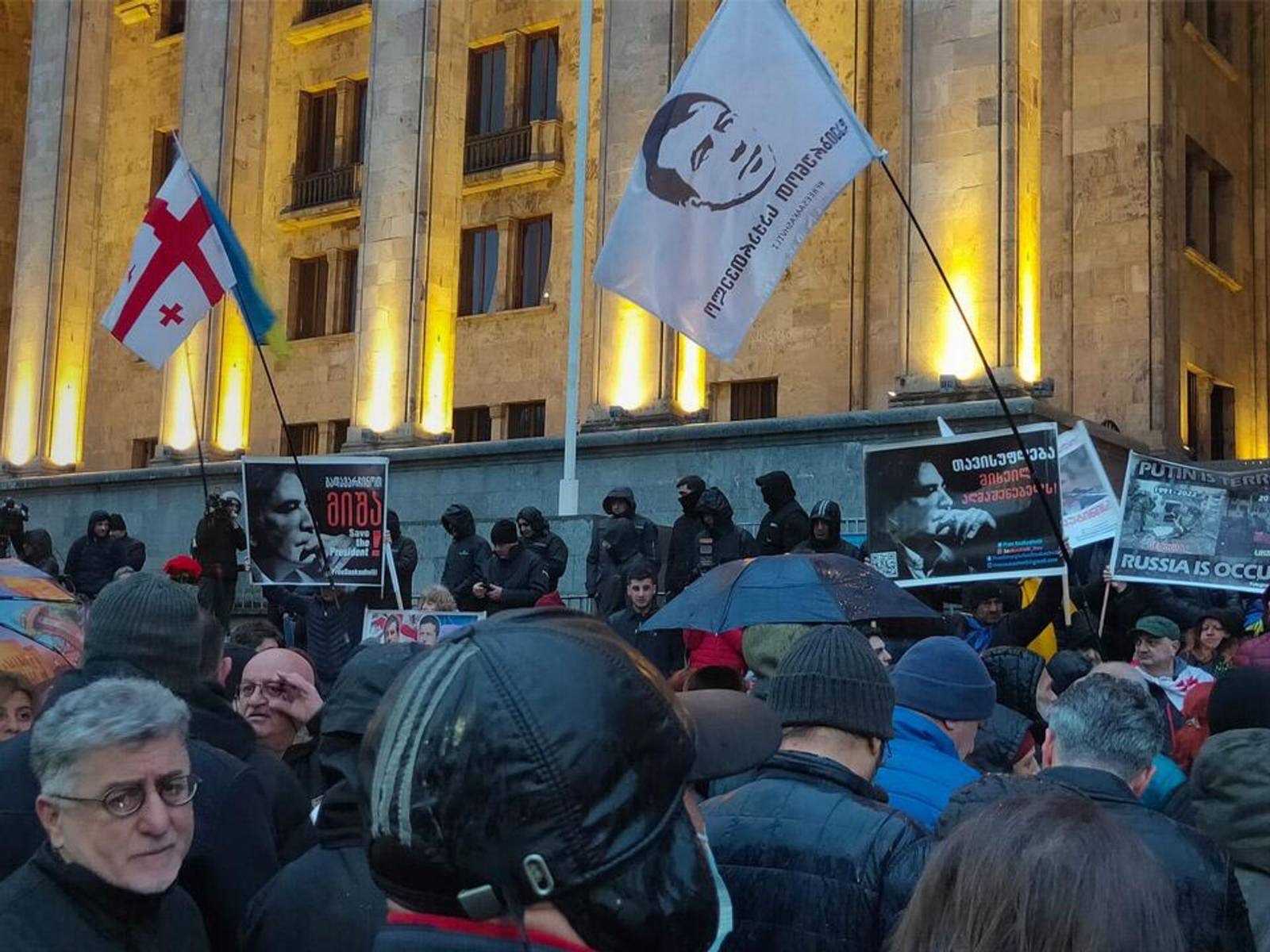 Georgia called for respect of rights of detainees at rally against foreign agents