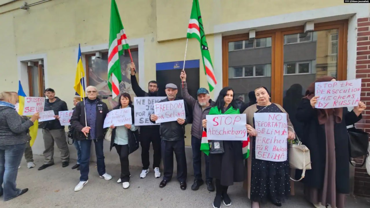 Rally against extradition of Chechen native to Russia held in Austria